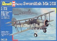 レベル 1/72 Aircraft フェアリー ソードフィッシュ Mk.1/3