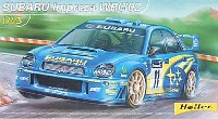 エレール 1/43 カーモデル スバル インプレッサ WRC '02