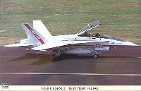 ハセガワ 1/48 飛行機 限定生産 F/A-18B ホーネット テスト パイロット スクール