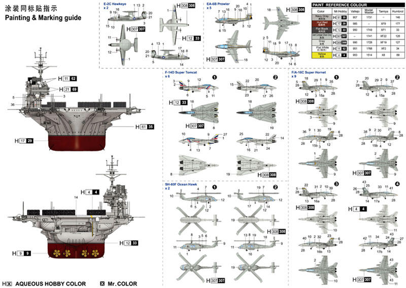 USS コンステレーション CV-64 プラモデル (トランペッター 1/350 艦船シリーズ No.05620) 商品画像_2