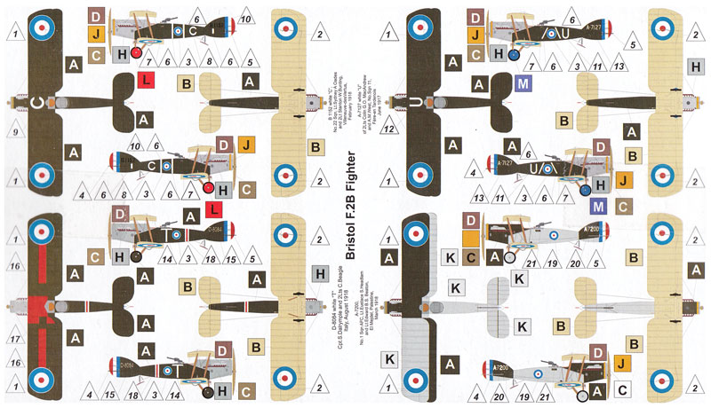 ブルストル F.2B 戦闘機 プラモデル (バロムモデル 1/144 エアクラフト No.14415) 商品画像_1