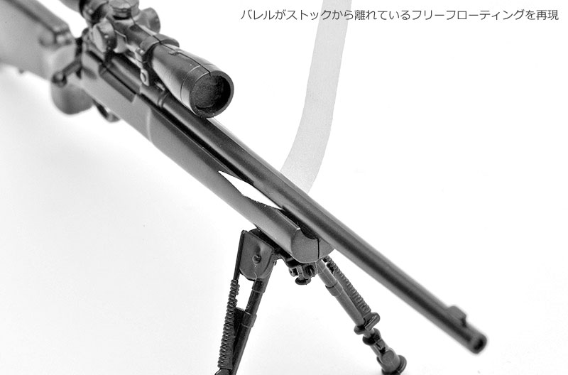 M24SWS タイプ プラモデル (トミーテック リトルアーモリー （little armory） No.LA021) 商品画像_3