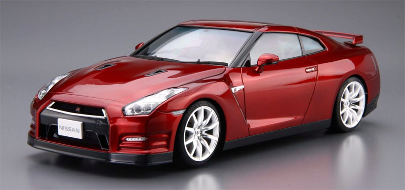 ニッサン R35 GT-R ピュアエディション '14 プラモデル (アオシマ 1/24 ザ・モデルカー No.旧003) 商品画像_2