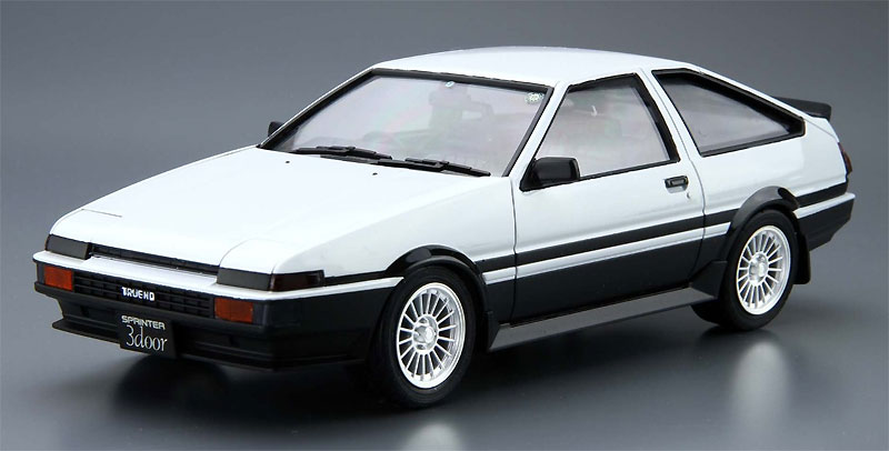 トヨタ AE86 スプリンター トレノ GT-APEX '85 プラモデル (アオシマ 1/24 ザ・モデルカー No.旧005) 商品画像_2