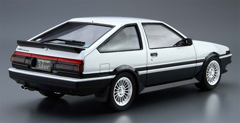 トヨタ AE86 スプリンター トレノ GT-APEX '85 プラモデル (アオシマ 1/24 ザ・モデルカー No.旧005) 商品画像_3