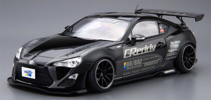 ZN6 トヨタ 86 '12 GREDDY&ROCKET BUNNY VOLK RACING Ver. プラモデル (アオシマ 1/24 ザ・チューンドカー No.旧002) 商品画像_2