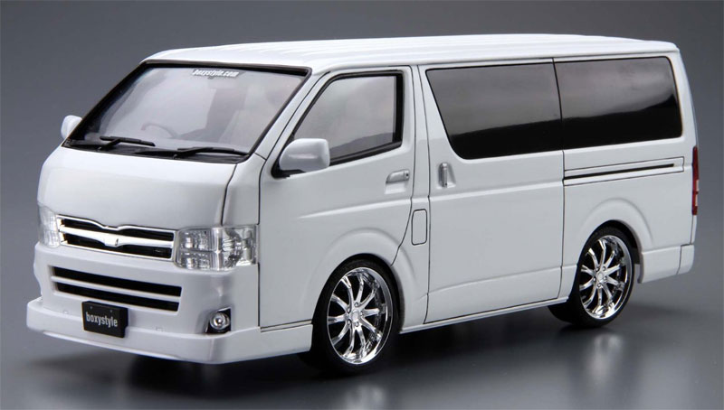 boxystyle TRH200V ハイエース スーパーGL '10 プラモデル (アオシマ 1/24 ザ・チューンドカー No.旧003) 商品画像_2