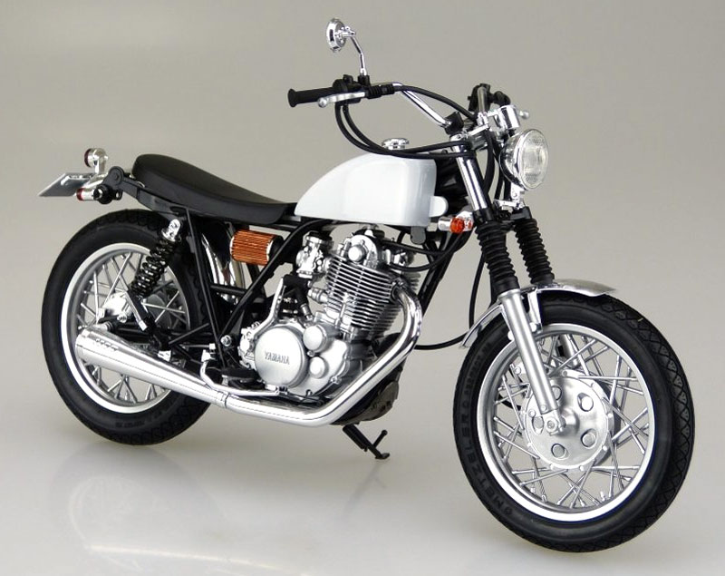 ヤマハ SR400S 1995 カスタムパーツ付属 プラモデル (アオシマ 1/12 バイク No.旧011) 商品画像_2