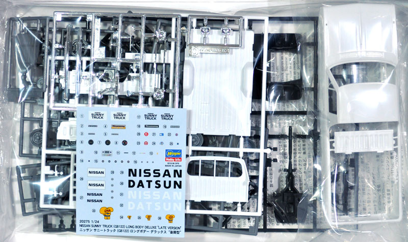 ニッサン サニートラック GB122 ロングボデー デラックス 後期型 プラモデル (ハセガワ 1/24 自動車 限定生産 No.20275) 商品画像_1