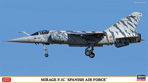 ミラージュ F.1C スペイン空軍 プラモデル (ハセガワ 1/72 飛行機 限定生産 No.02204) 商品画像
