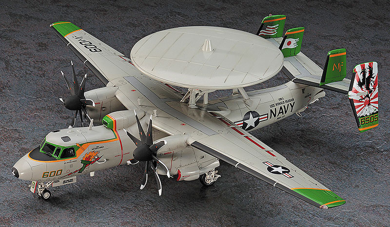 E-2C ホークアイ 2000 USS ロナルド レーガン CVW-5 CAG プラモデル (ハセガワ 1/72 飛行機 限定生産 No.SP342) 商品画像_3