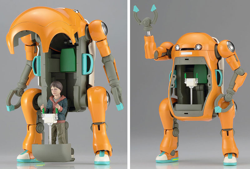 20 メカトロウィーゴ No.02 おれんじ プラモデル (ハセガワ メカトロウィーゴ - クリエイターワークスシリーズ No.CW013) 商品画像_2