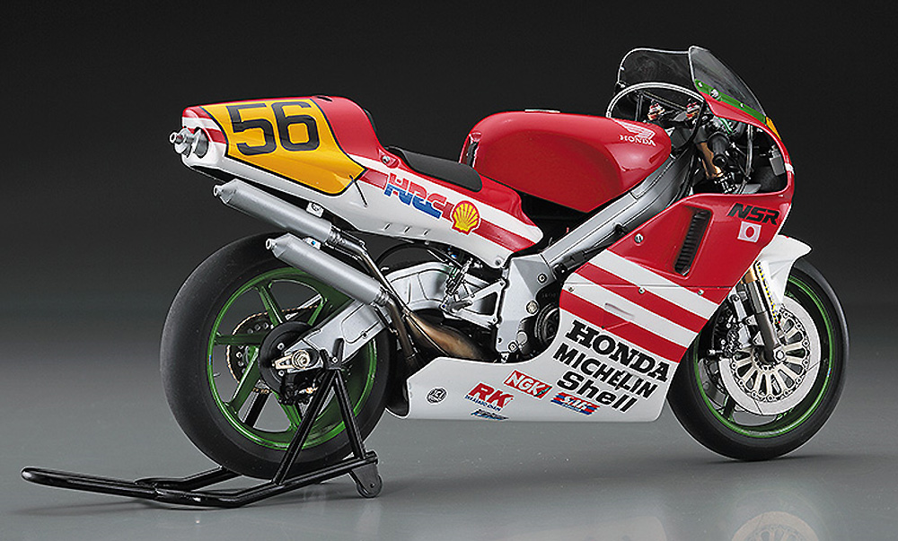 ホンダ NSR500 巨摩郡 (バリバリ伝説) プラモデル (ハセガワ 1/12 バイク 限定生産 No.SP338) 商品画像_3