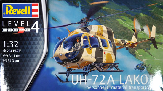 UH-72A ラコタ プラモデル (レベル 1/32 Aircraft No.04927) 商品画像
