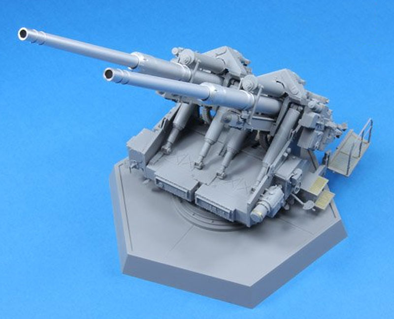 ドイツ 12.8cm FlaK40 ツヴィリング 高射砲用砲身 (タコム用) メタル (アベール 1/35 AFV用 砲身パーツ No.35L-188) 商品画像_4