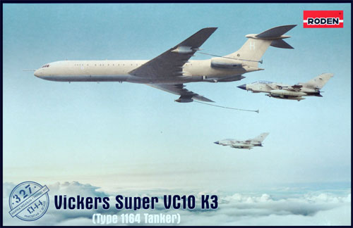ビッカーズ スーパー VC10 K3 空中給油機 プラモデル (ローデン 1/144 エアクラフト No.327) 商品画像