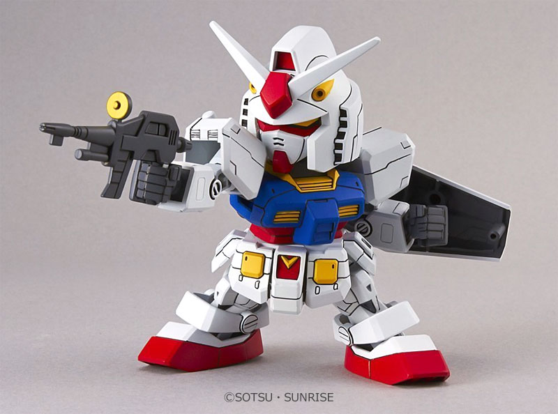 RX-78-2 ガンダム プラモデル (バンダイ SDガンダム エクスタンダード No.001) 商品画像_3