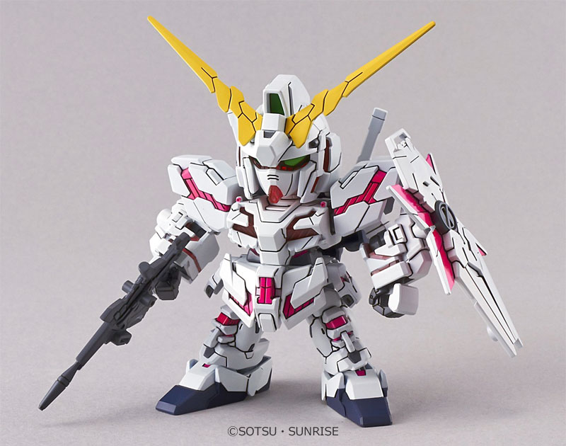 ユニコーンガンダム (デストロイモード) プラモデル (バンダイ SDガンダム エクスタンダード No.005) 商品画像_2