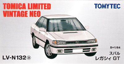 スバル レガシィ GT (白) ミニカー (トミーテック トミカリミテッド ヴィンテージ ネオ No.LV-N132a) 商品画像