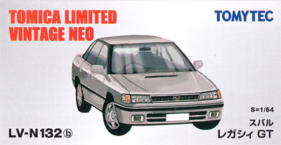 スバル レガシィ GT (銀) ミニカー (トミーテック トミカリミテッド ヴィンテージ ネオ No.LV-N132b) 商品画像