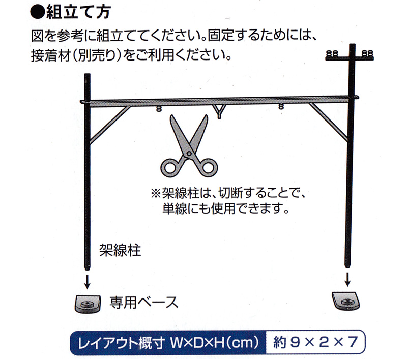 架線柱 A2 プラモデル (トミーテック 情景コレクション 情景小物シリーズ No.020-2) 商品画像_2