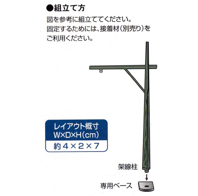 架線柱 B2 プラモデル (トミーテック 情景コレクション 情景小物シリーズ No.021-2) 商品画像_2