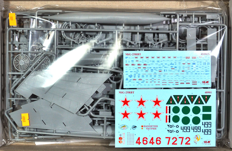 MiG-25 RBT プラモデル (ICM 1/48 エアクラフト プラモデル No.48901) 商品画像_1