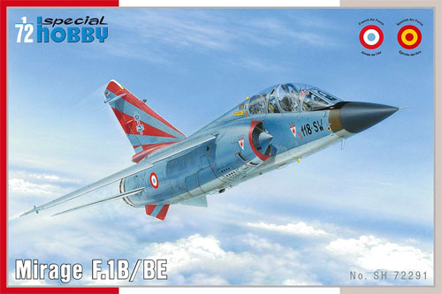 ダッソー ミラージュ F.1B/BE プラモデル (スペシャルホビー 1/72 エアクラフト プラモデル No.SH72291) 商品画像