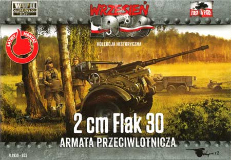 ドイツ 2cm Flak30 対空機関砲 プラモデル (FTF 1/72 AFV No.PL1939-035) 商品画像