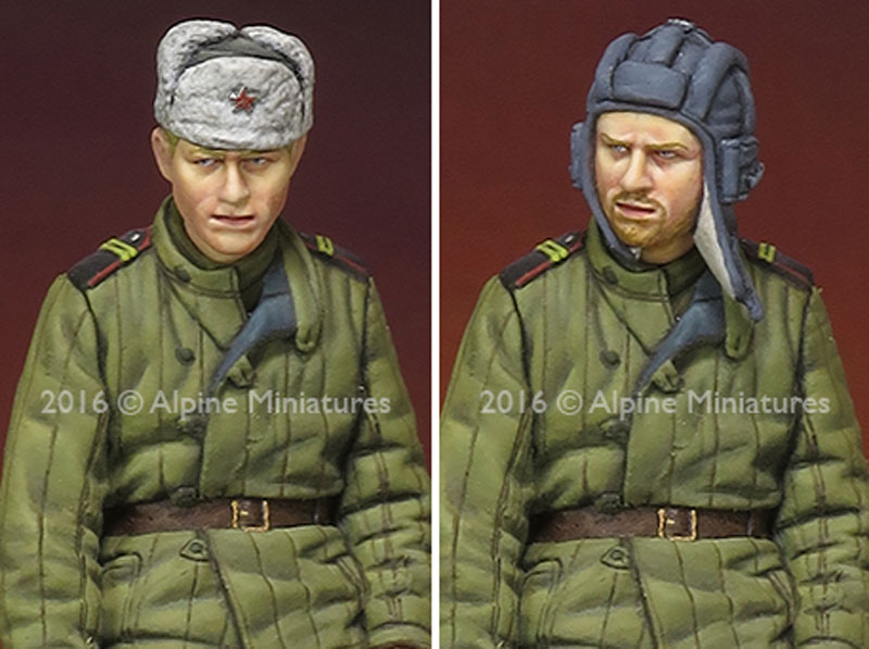 WW2 ロシア 戦車兵 (テログレイカ) レジン (アルパイン 1/35 フィギュア No.AM35215) 商品画像_2