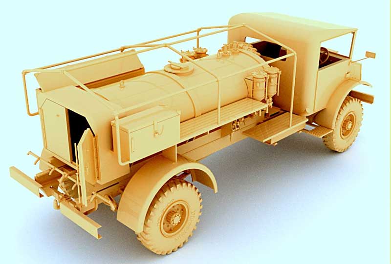 CMP シボレー C60L 給水トラック Cab13 プラモデル (Mirror Models 1/35 AFVモデル No.35165) 商品画像_3