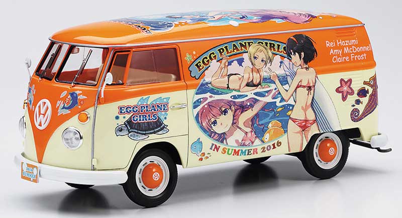 フォルクスワーゲン タイプ 2 デリバリーバン たまごガールズ サマーペイント 2016 プラモデル (ハセガワ 1/24 自動車 限定生産 No.SP345) 商品画像_2