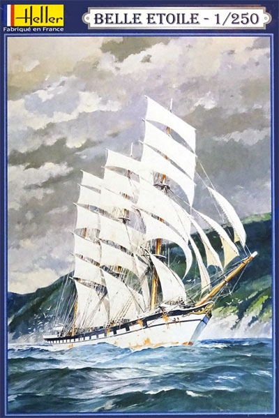 フランス海軍 帆船 ベル・エトワール プラモデル (エレール 艦船モデル（1/200～1/400） No.80611) 商品画像