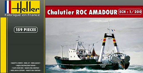 トロール船 ROC アマドール プラモデル (エレール 艦船モデル（1/200～1/400） No.800608) 商品画像