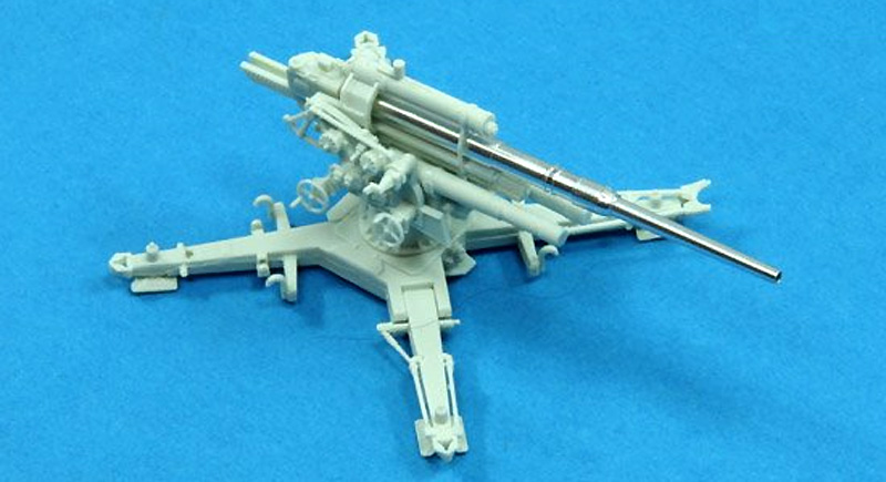 ドイツ Flak36/37 高射砲用 88mm L/59 ツーピース砲身 メタル (アベール 1/72 AFV用 砲身パーツ No.72L-062) 商品画像_3