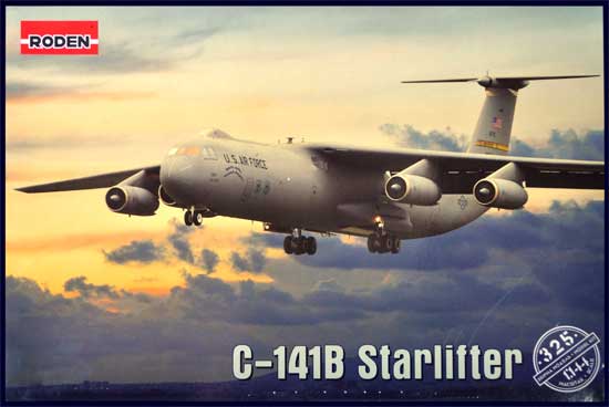 ロッキード C-141B スターリフター 戦略輸送機 プラモデル (ローデン 1/144 エアクラフト No.325) 商品画像