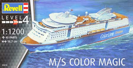 M/S カラー マジック プラモデル (レベル 1/1200 艦船キット No.05818) 商品画像