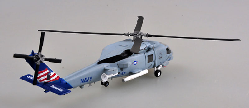 SH-60B シーホーク HSL-47 セイバーホークス 完成品 (イージーモデル 1/72 ウイングド エース （Winged Ace） No.37089) 商品画像_4