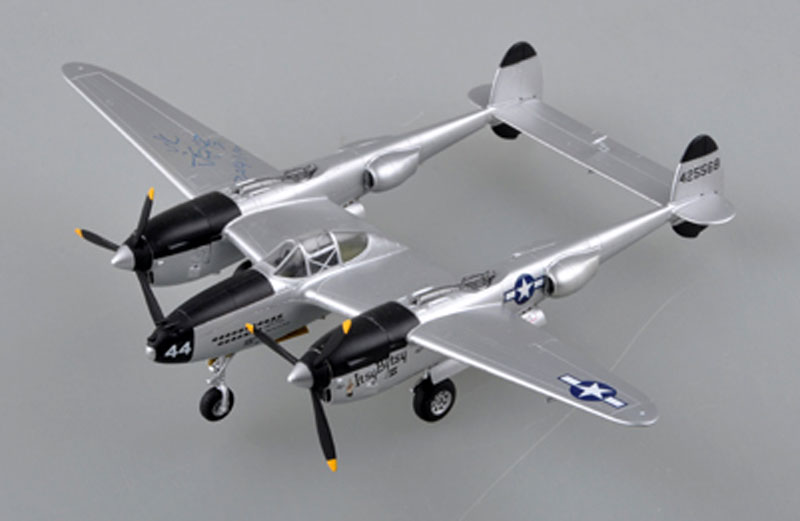 P-38 ライトニング 第343戦闘航空群 第54戦闘飛行隊 完成品 (イージーモデル 1/72 ウイングド エース （Winged Ace） No.36430) 商品画像_2