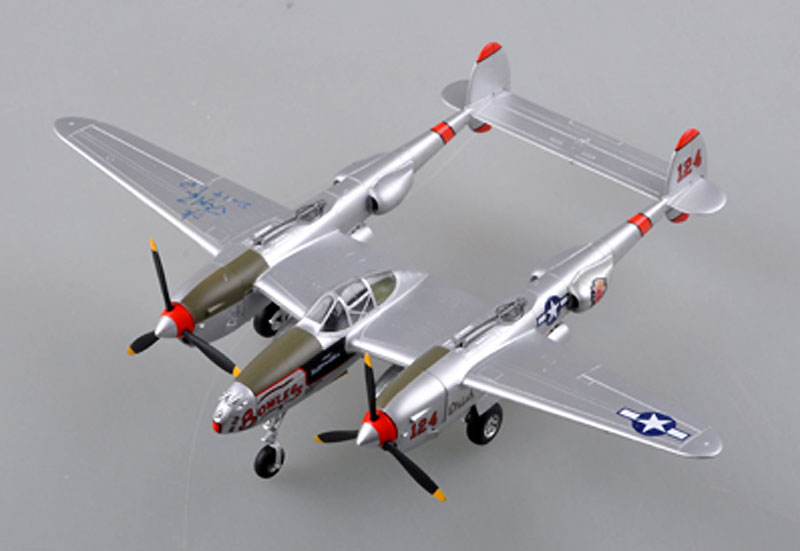 P-38 ライトニング 第475戦闘航空群 第431戦闘飛行隊 完成品 (イージーモデル 1/72 ウイングド エース （Winged Ace） No.36431) 商品画像_2