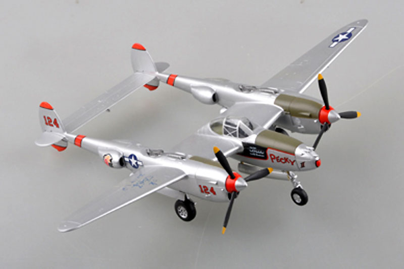 P-38 ライトニング 第475戦闘航空群 第431戦闘飛行隊 完成品 (イージーモデル 1/72 ウイングド エース （Winged Ace） No.36431) 商品画像_3