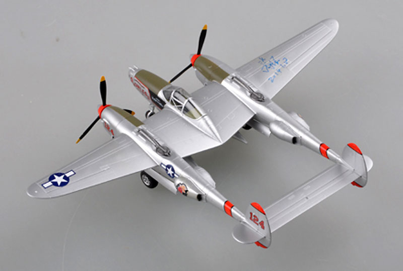 P-38 ライトニング 第475戦闘航空群 第431戦闘飛行隊 完成品 (イージーモデル 1/72 ウイングド エース （Winged Ace） No.36431) 商品画像_4