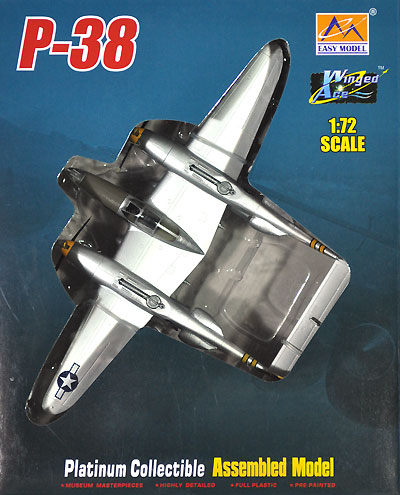 P-38 ライトニング 第432戦闘飛行隊 完成品 (イージーモデル 1/72 エアキット（塗装済完成品） No.36434) 商品画像