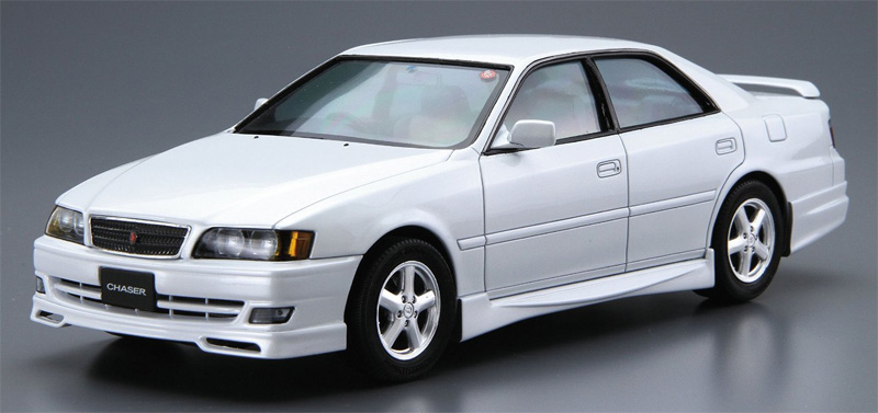 トヨタ JZX100 チェイサー ツアラーV '98 プラモデル (アオシマ 1/24 ザ・モデルカー No.旧016) 商品画像_2