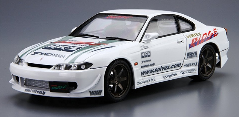 VERTEX S15 シルビア '99 プラモデル (アオシマ 1/24 ザ・チューンドカー No.旧008) 商品画像_2