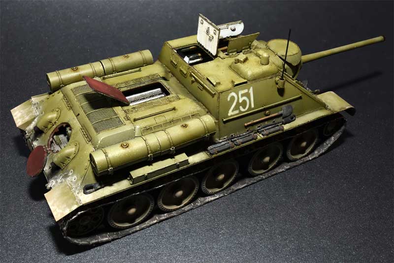 SU-85 Mod.1943 中期生産型 フルインテリア プラモデル (ミニアート 1/35 WW2 ミリタリーミニチュア No.35187) 商品画像_3