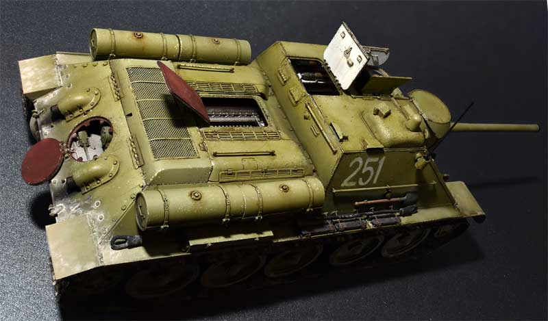 SU-85 Mod.1943 中期生産型 フルインテリア プラモデル (ミニアート 1/35 WW2 ミリタリーミニチュア No.35187) 商品画像_4