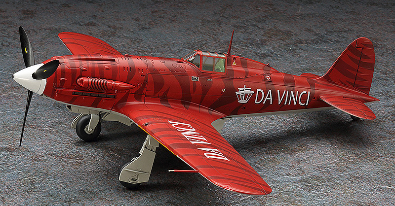 マッキ C.202 フォルゴーレ 吉川 一美 (紫電改のマキ) プラモデル (ハセガワ 紫電改のマキ - クリエイターワークスシリーズ No.64738) 商品画像_2