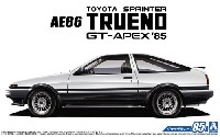 アオシマ 1/24 ザ・モデルカー トヨタ AE86 スプリンター トレノ GT-APEX '85