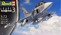 レベル 1/72 Aircraft サーブ JAS-39D グリペン 複座型